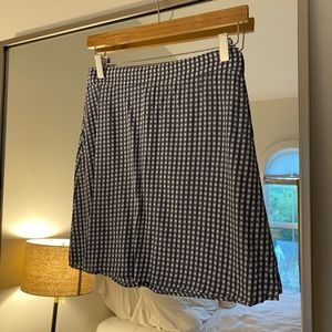 Flynn Skye It Skirt I’m Gingham Blues Size Medium
